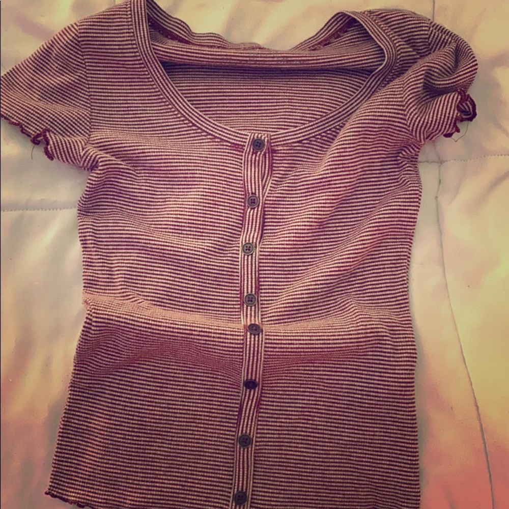 Hollister striped shortsleeve